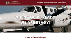 Desktop Screenshot of aberdeenflyingservice.com